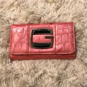 GUESS pink wallet